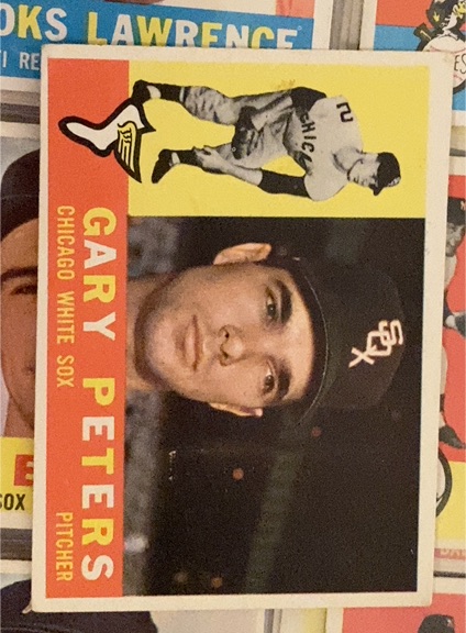 1960 Topps #407 Gary Peters — front