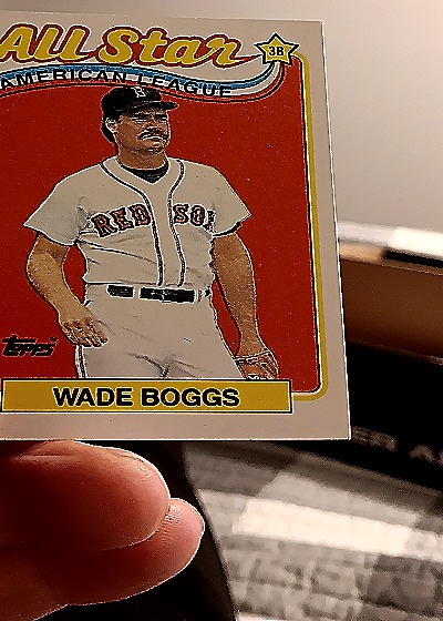 1989 Topps #669 Wade Boggs — front