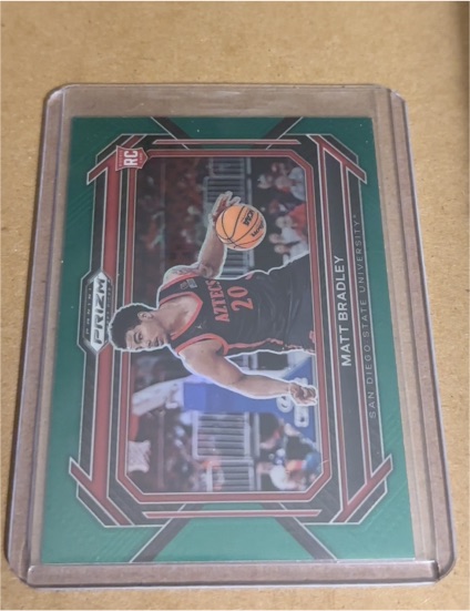 2023 Panini Prizm Draft Picks Matt Bradley — front