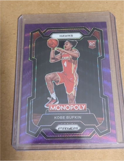 2023-24 Panini Prizm Monopoly #6 Kobe Bufkin — front