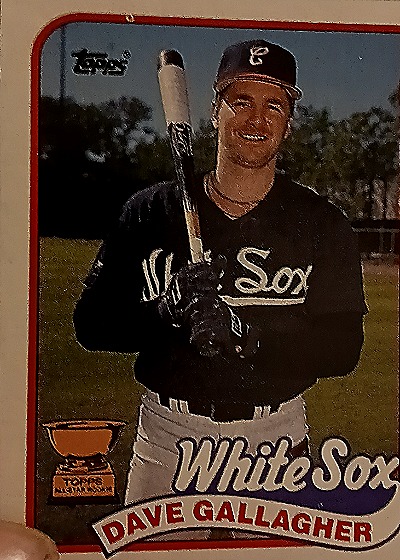 1989 Topps #156 Dave Gallagher — front