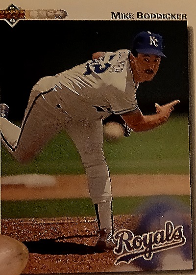 1992 Upper Deck #213 Mike Boddicker — front