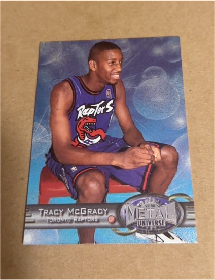 1997-98 SkyBox Metal Universe #42 Tracy McGrady — front