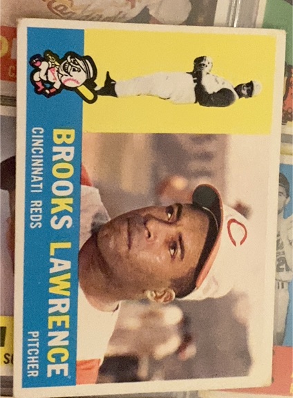 1960 Topps #434 Brooks Lawrence — front