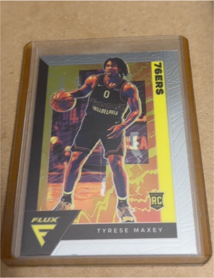 2020-21 Panini Flux #208 Tyrese Maxey — front