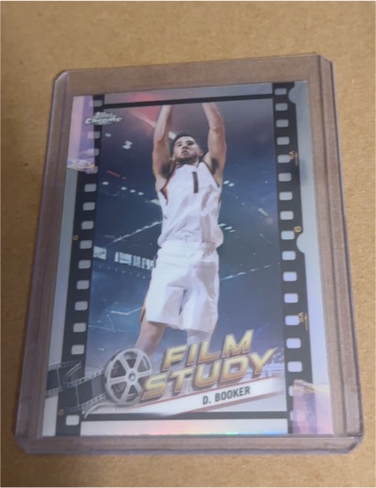 2023-24 Topps Chrome Basketball #FS-19 Devin Booker Film Study — front