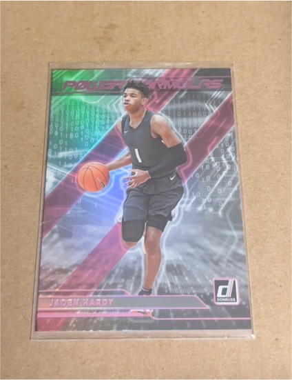 2022 Panini Chronicles Donruss Power Formulas #PF-JHA Jaden Hardy — front