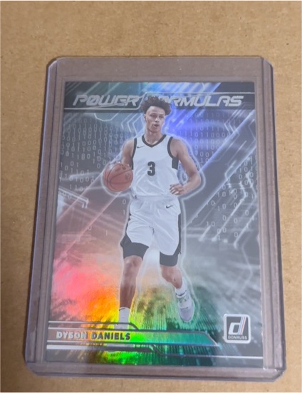 2022-23 Panini Chronicles Draft Picks Power Formulas #PF-DDA Dyson Daniels — front