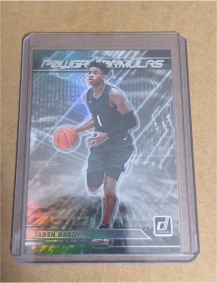 2022 Panini Chronicles Draft Picks Power Formulas #PF-JHA Jaden Hardy — front