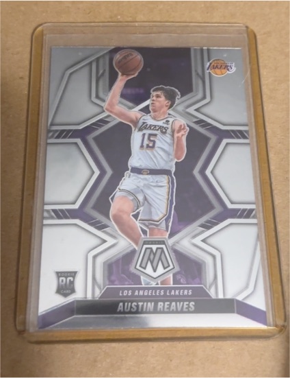 2021-22 Panini Mosaic #241 Austin Reaves — front