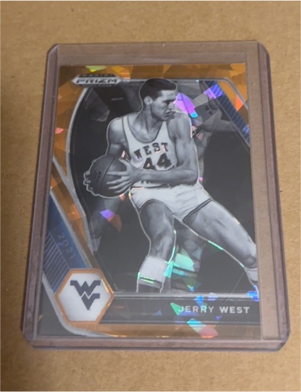 2021 Panini Prizm Draft Picks #100 Jerry West — front