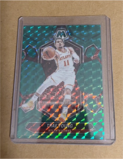 2023-24 Panini Mosaic #107 Trae Young — front