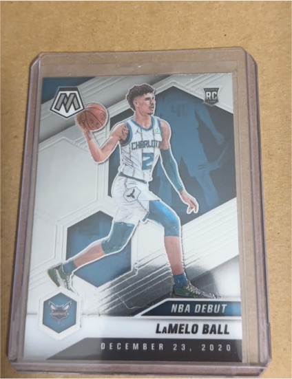 2020-21 Panini Mosaic #262 LaMelo Ball NBA Debut Rookie — front