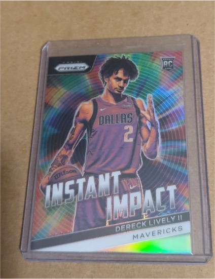 2023-24 Panini Prizm #14 Dereck Lively II Instant Impact — front