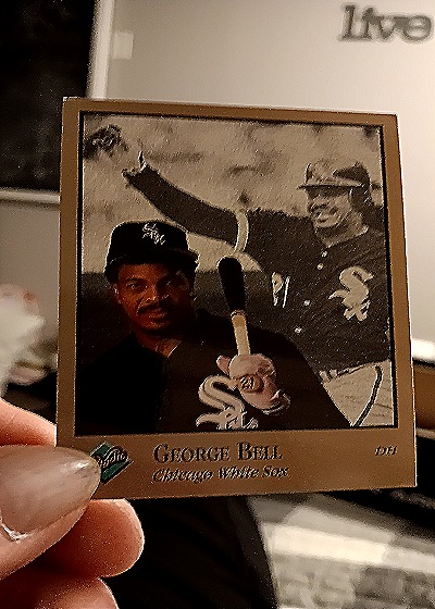 1992 Leaf Studio Baseball #151 George Bell — front