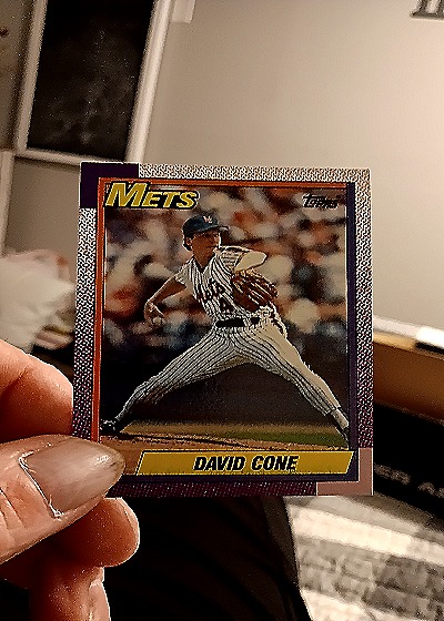 1990 Topps #30 David Cone — front