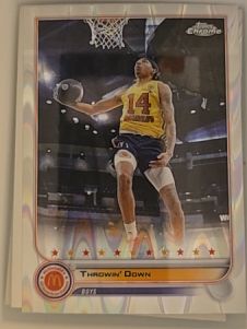 2022 Topps Chrome McDonald's All-American #1 Nick Smith Jr. — front