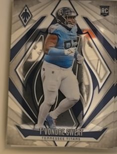 2024 Panini Phoenix #245 T'Vondre Sweat — front