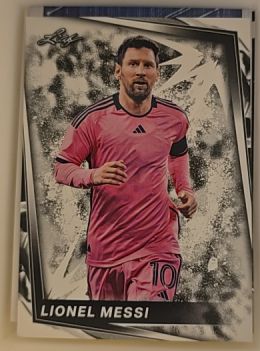 2024 Leaf #5 Lionel Messi — front