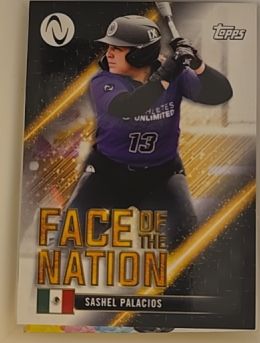 2023 Topps Athletes Unlimited #FN-13 Sashel Palacios — front