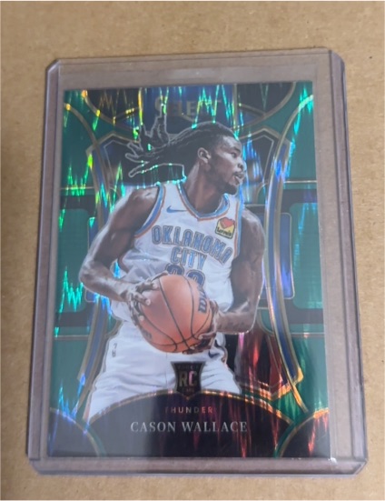 2023-24 Panini Select #321 Cason Wallace — front