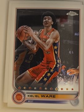 2022 Topps Chrome McDonald's All American #23 Kel'el Ware — front