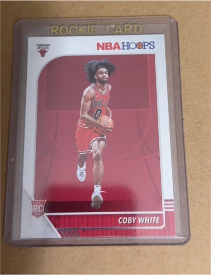 2019-20 Panini NBA Hoops #204 Coby White — front
