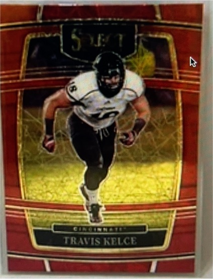 2022 Panini Select Draft Picks #30 Travis Kelce — front