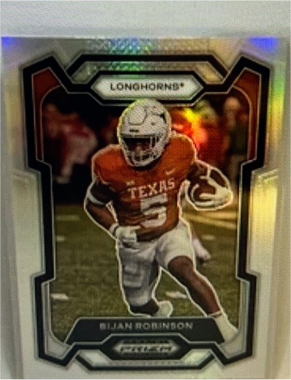 2024 Panini Prizm Draft Picks #14 Bijan Robinson — front