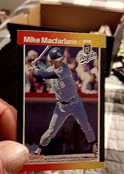 1989 Donruss #416 Mike Macfarlane — front