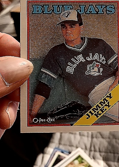 1988 O-Pee-Chee #47 Jimmy Key — front
