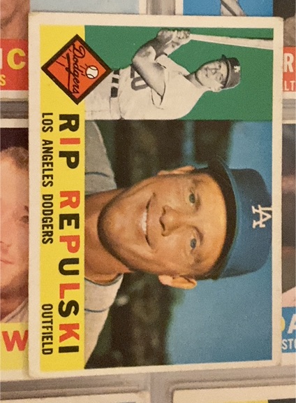 1960 Topps #265 Rip Repulski — front