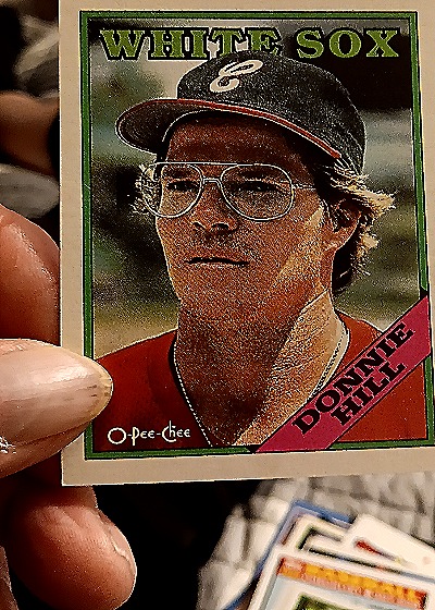 1988 O-Pee-Chee #132 Donnie Hill — front