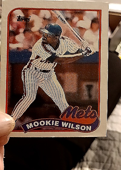 1989 Topps #545 Mookie Wilson — front