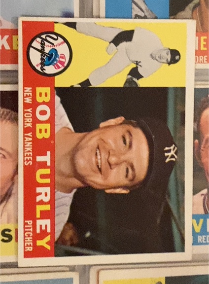 1960 Topps #270 Bob Turley — front
