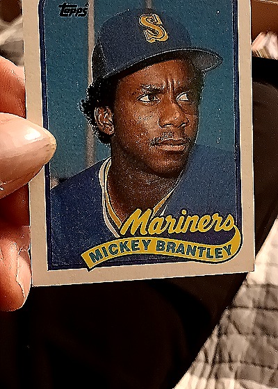 1989 Topps #568 Mickey Brantley — front