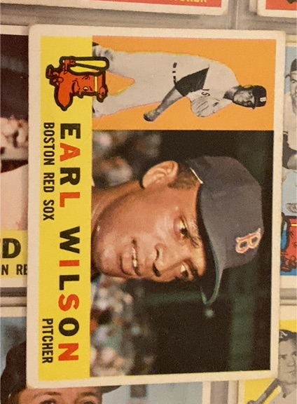 1960 Topps #249 Earl Wilson — front
