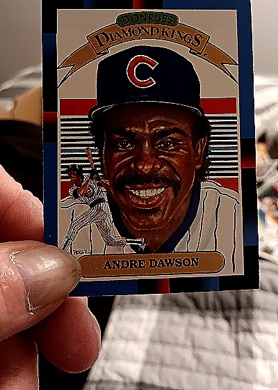 1987 Donruss Diamond Kings #9 Andre Dawson — front