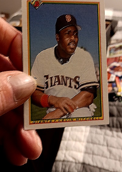 1990 Bowman #232 Kevin Mitchell — front