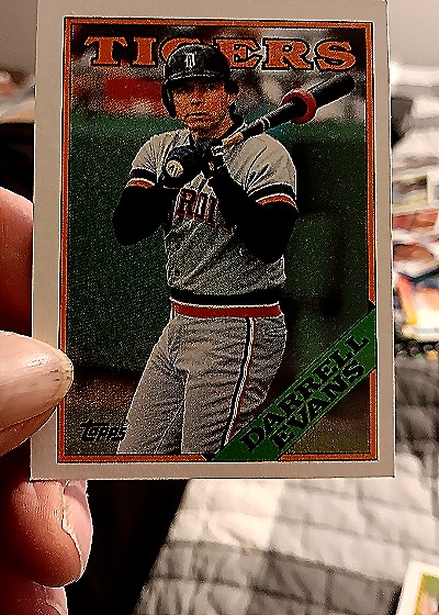 1988 Topps #630 Darrell Evans — front