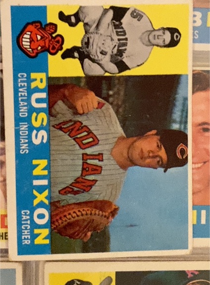 1960 Topps #36 Russ Nixon — front