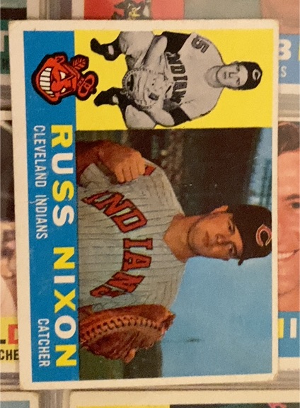 1960 Topps #36 Russ Nixon — front