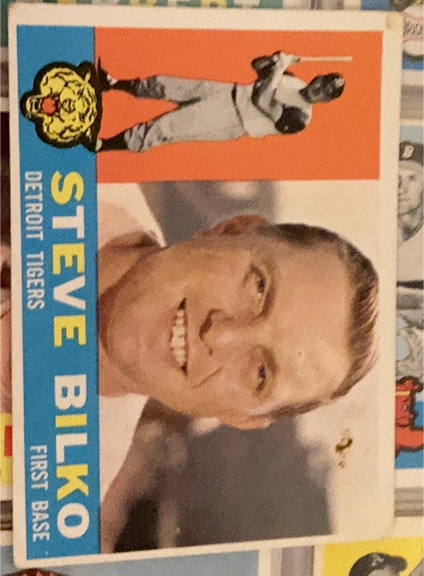 1960 Topps #396 Steve Bilko — front