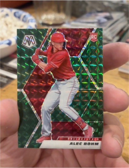 2021 Panini Mosaic #220 Alec Bohm — front