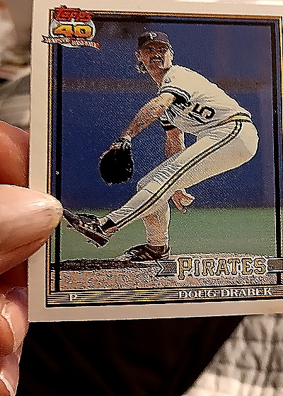1991 Topps #685 Doug Drabek — front