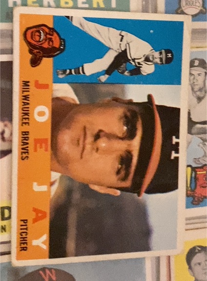 1960 Topps #266 Joe Jay — front