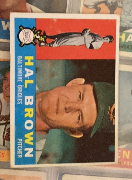 1960 Topps #89 Hal Brown — front
