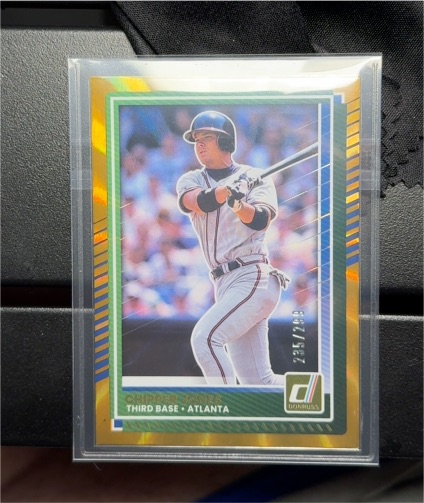 2025 Donruss #92 Chipper Jones — front
