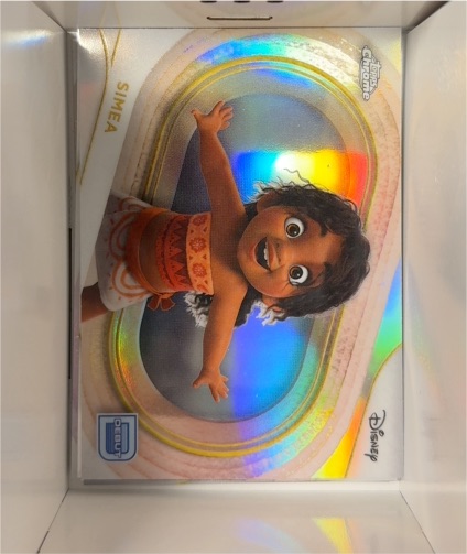 2025 Topps Chrome Disney #11 Simea — front
