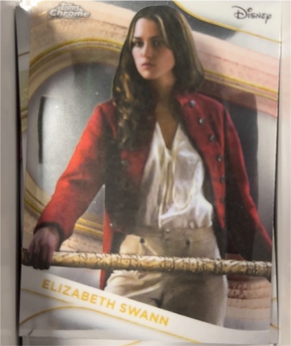 2025 Topps Chrome Disney #4 Elizabeth Swann — front